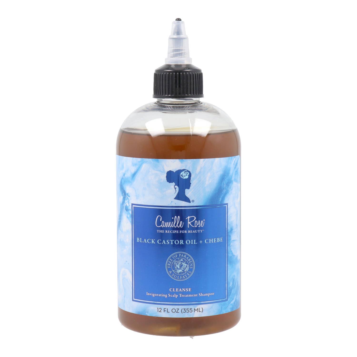 Shampooing Chebe à l'huile de ricin noir Camille Rose 355 ml