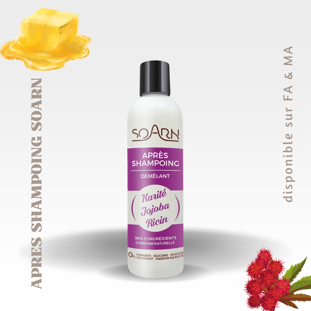 Après-shampoing karité Jojoba Ricin