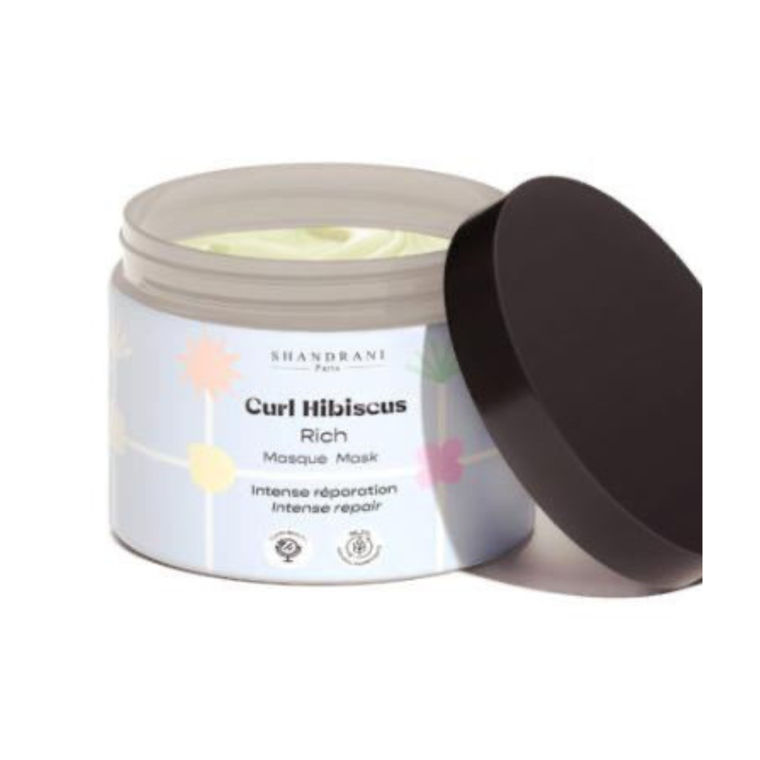 Masque curls hibiscus