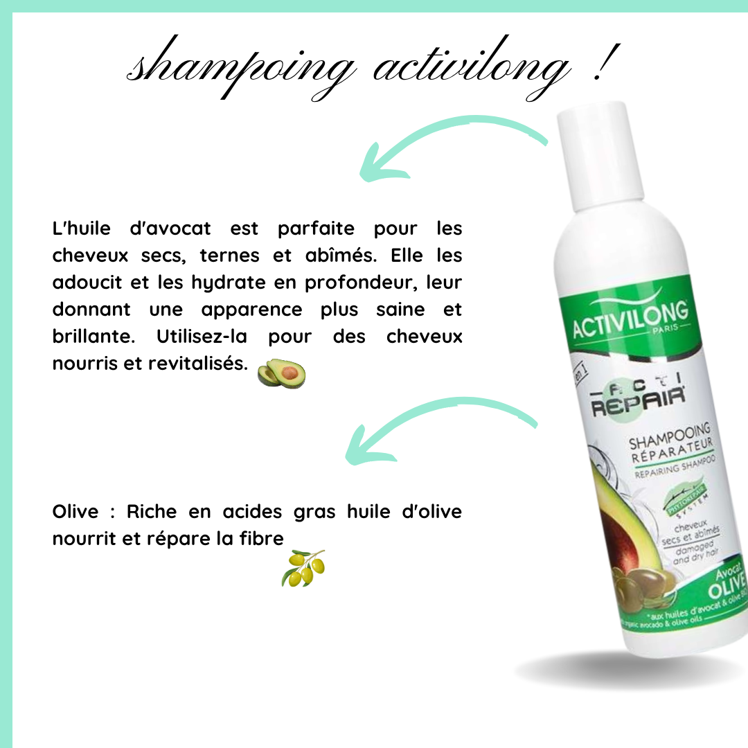 Shampoing actirepair activilong