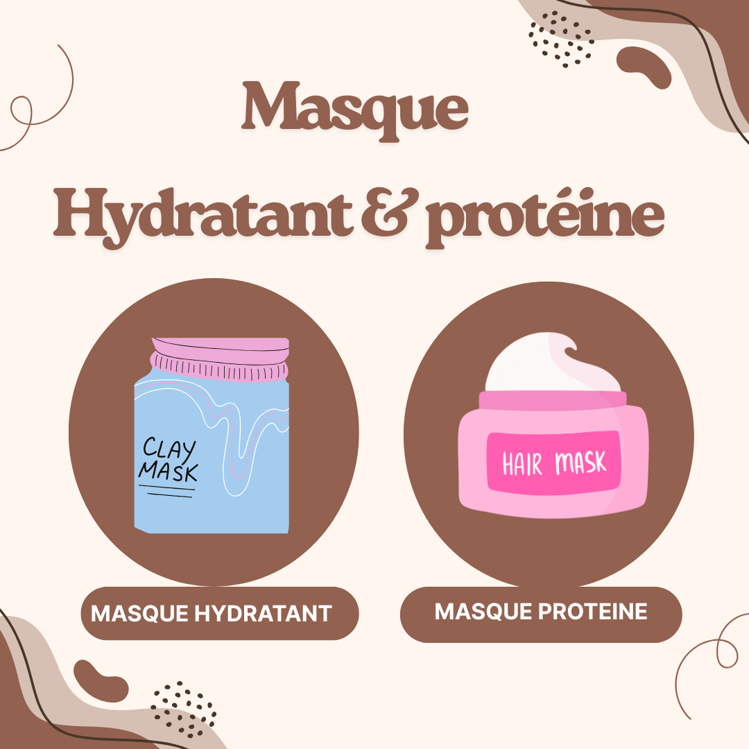 Masque hydratant vs masque protéine 