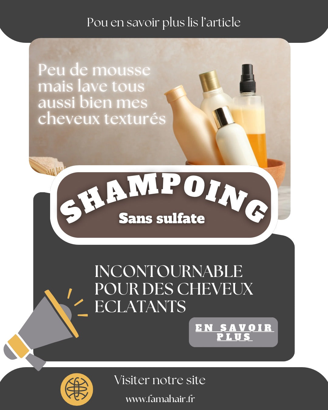 Shampoing sans sulfate 