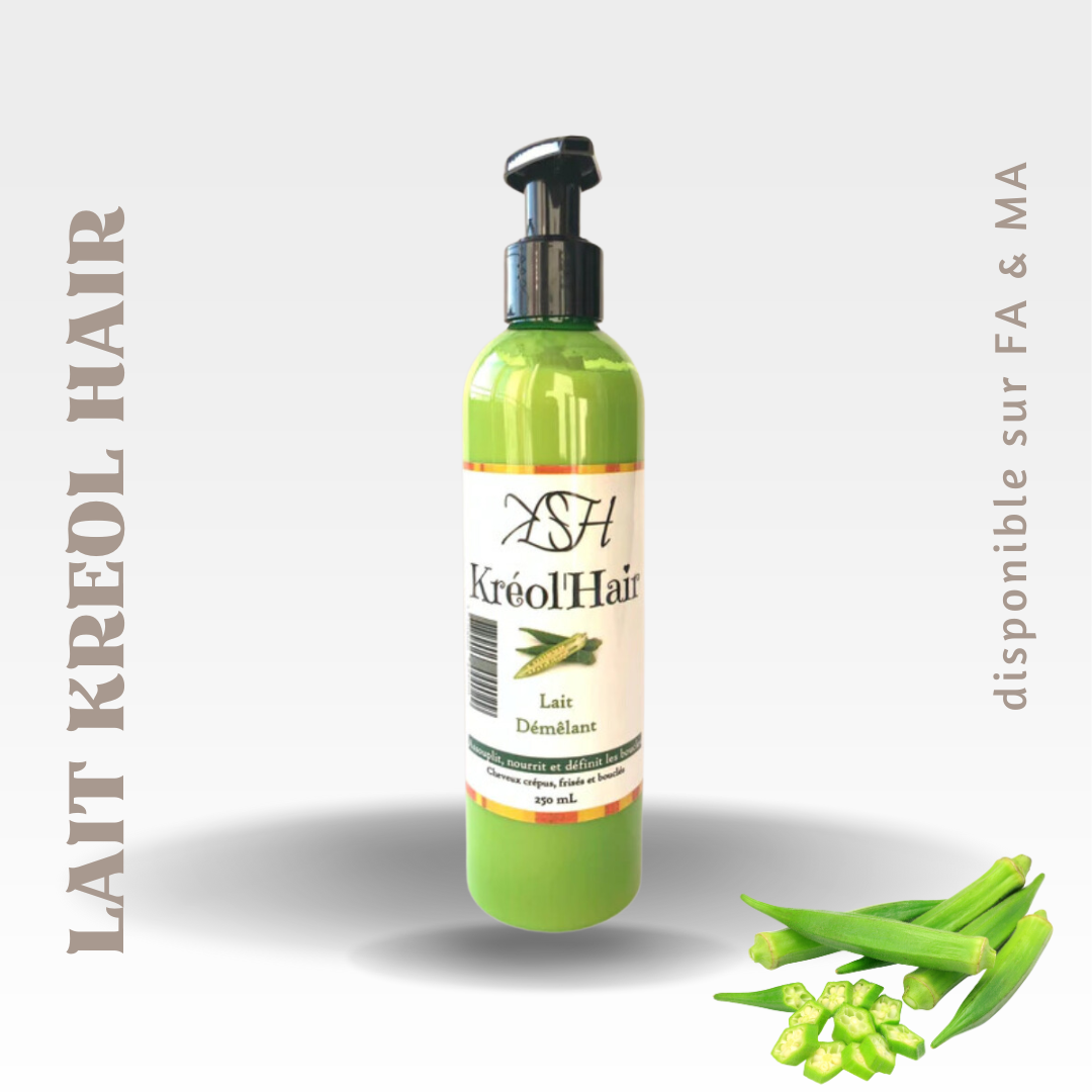 Lait démêlant gombo - kreol hair