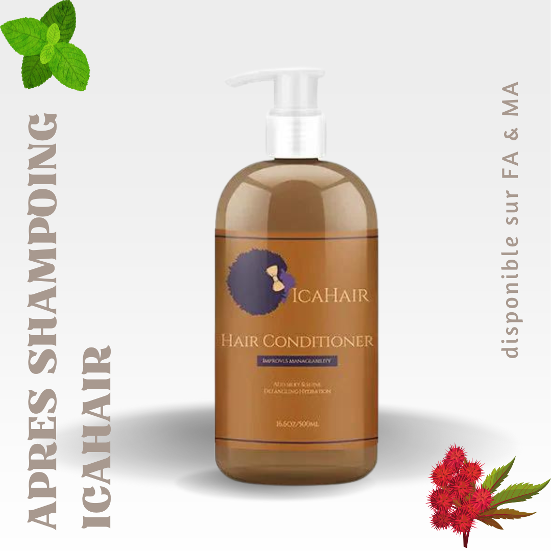 Après-shampoing jamaïcain black castor -Icahair