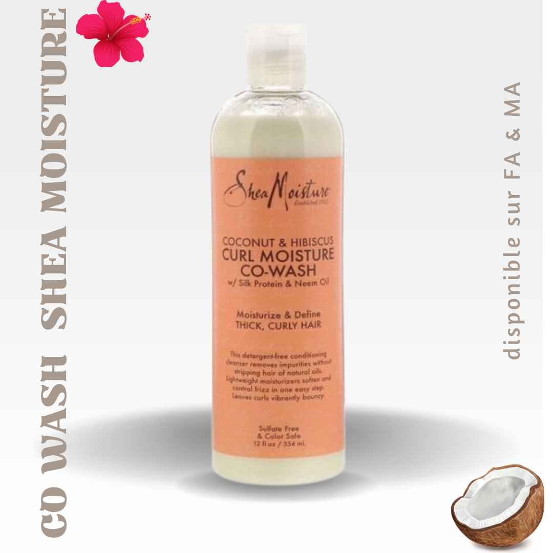 Co-wash  démêlant Shea moisture
