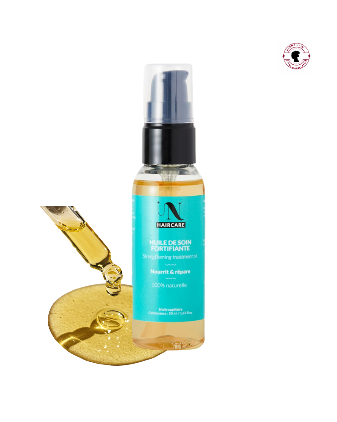 Huile fortifiante 50ML In HairCare nutrition cheveux cassants réparation naturelle