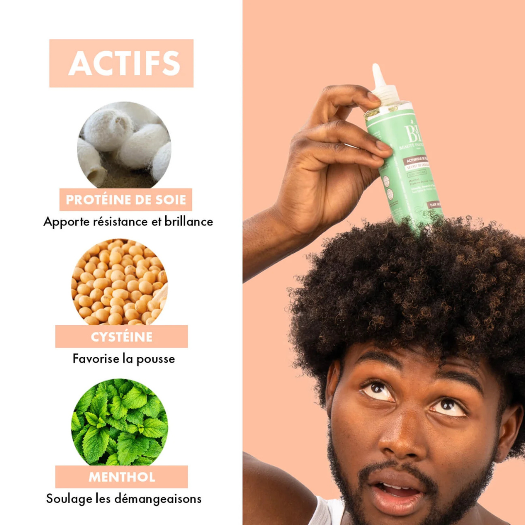 Soin activateur de pousse - beauté insolente