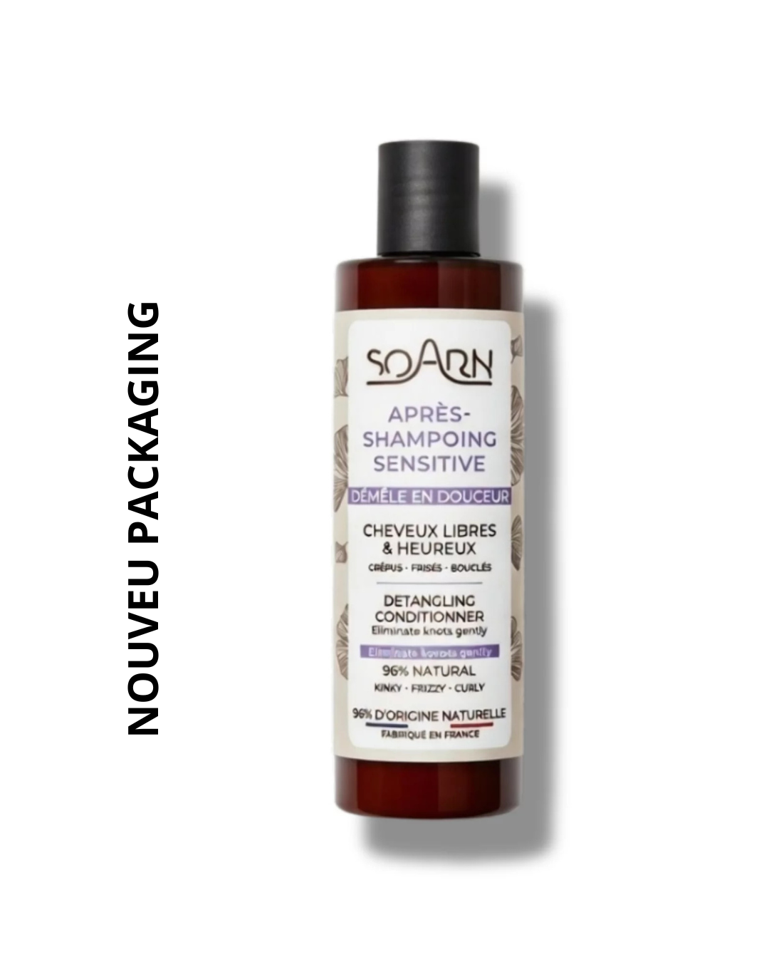 Après-Shampoing sensitive Sorn nouveau packaging 