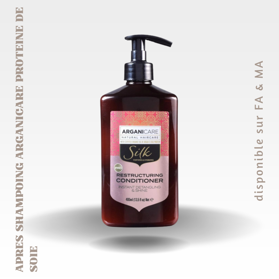 Apres shampoing proteine de soie