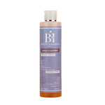 Shampoing hydratant Beauté Insolente bottle enriched with shea, castor, and jojoba oils for deep hair hydration and shine