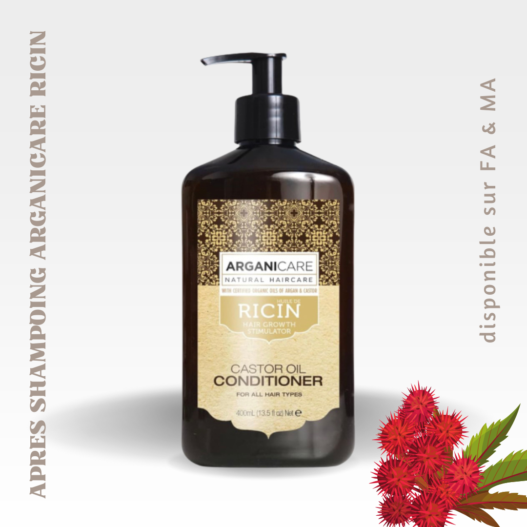 Après-Shampoing huile de Ricin Arganicare