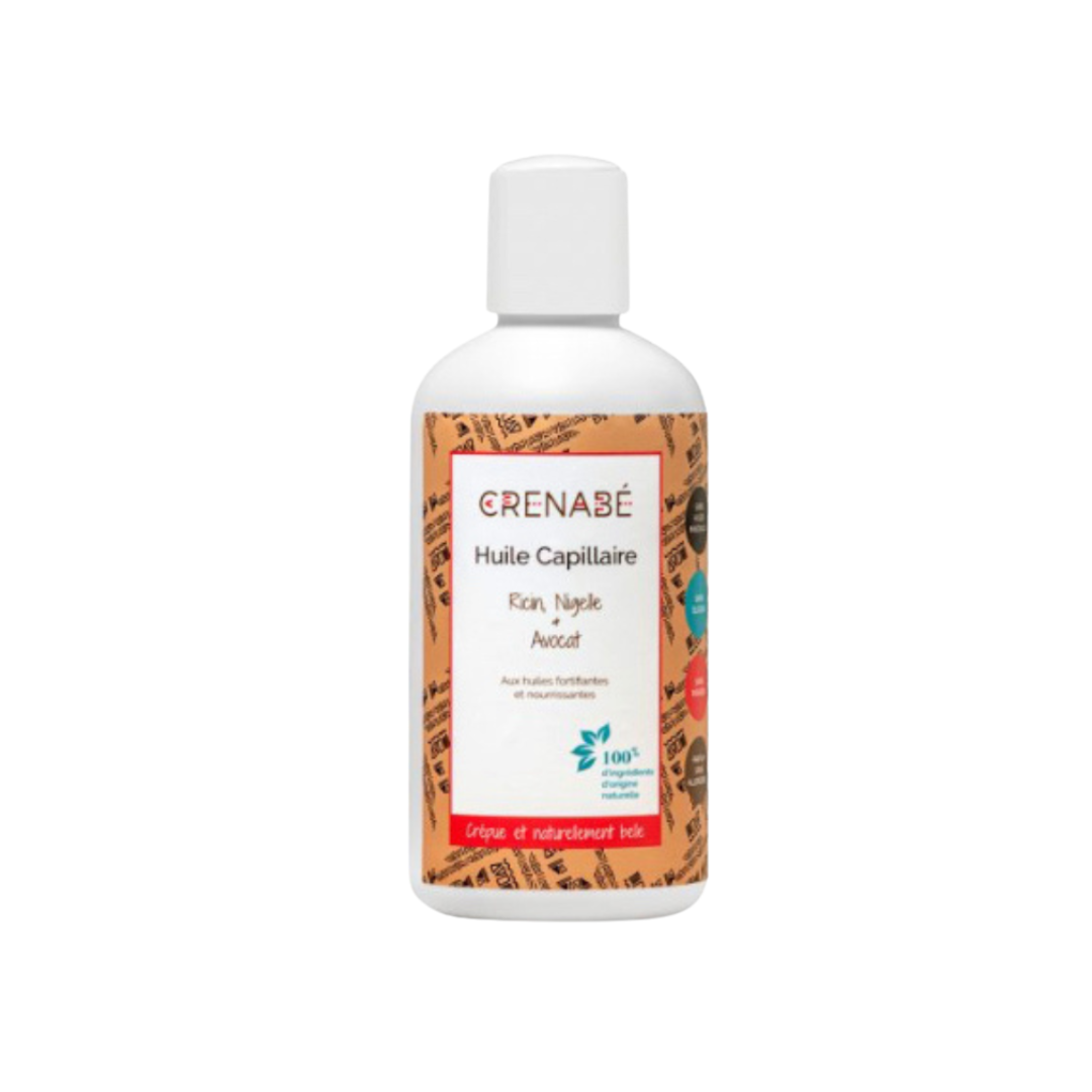 Huile Ricin Nigelle & Avocat –Crenabé