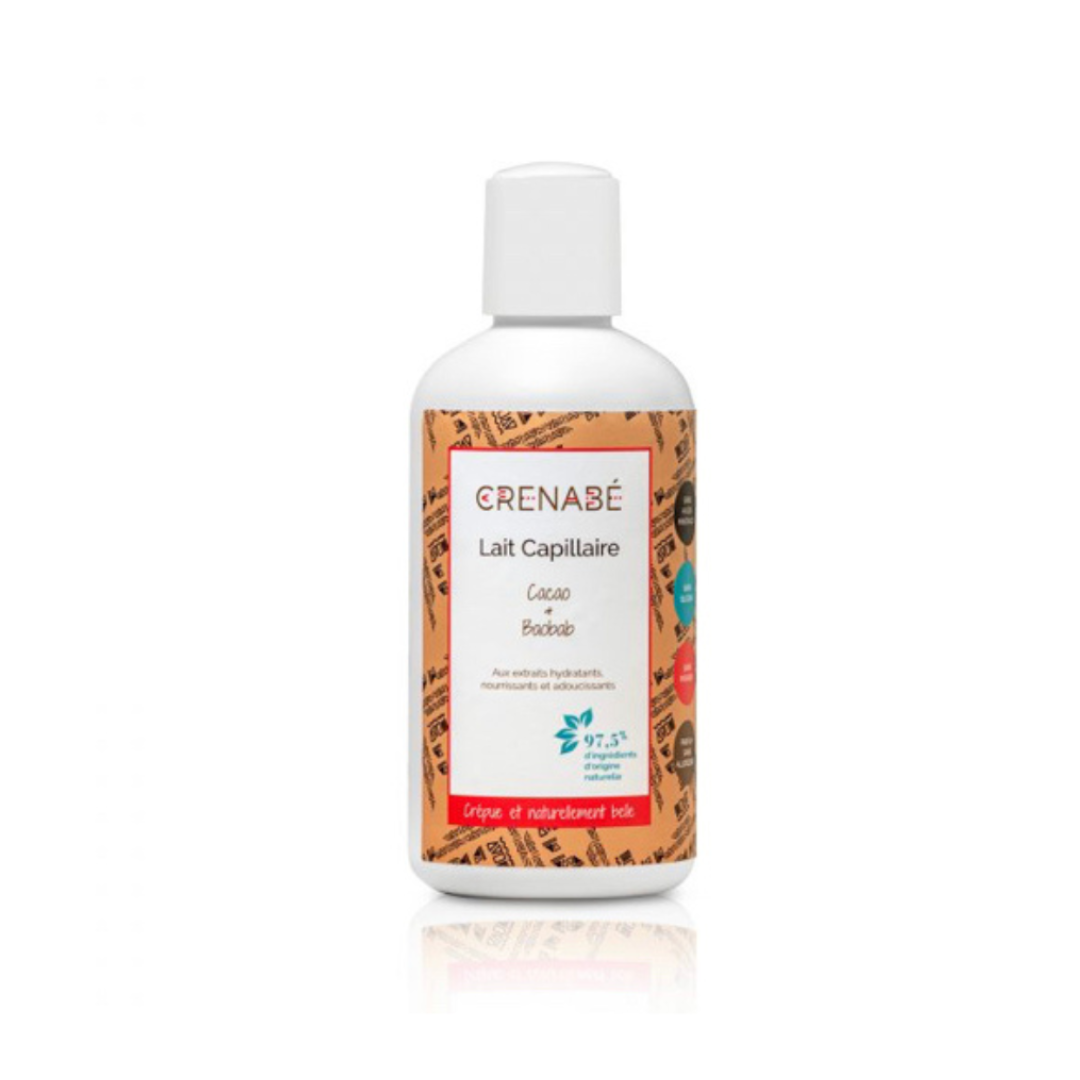 Lait capillaire Cacao & Baobab – Crenabé