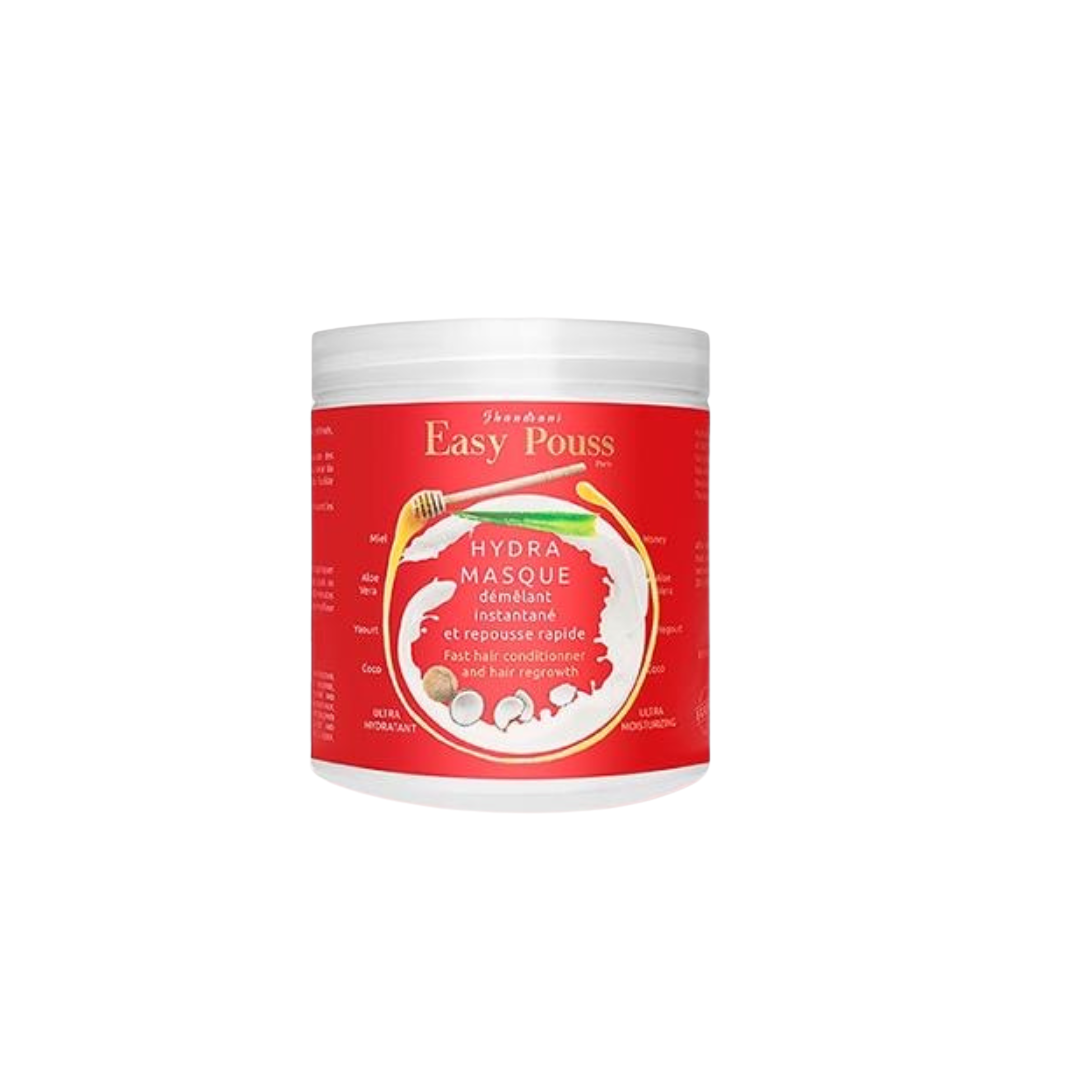 Masque hydra démêlant - Yahourt & Aloe -Vera -Easy pouss