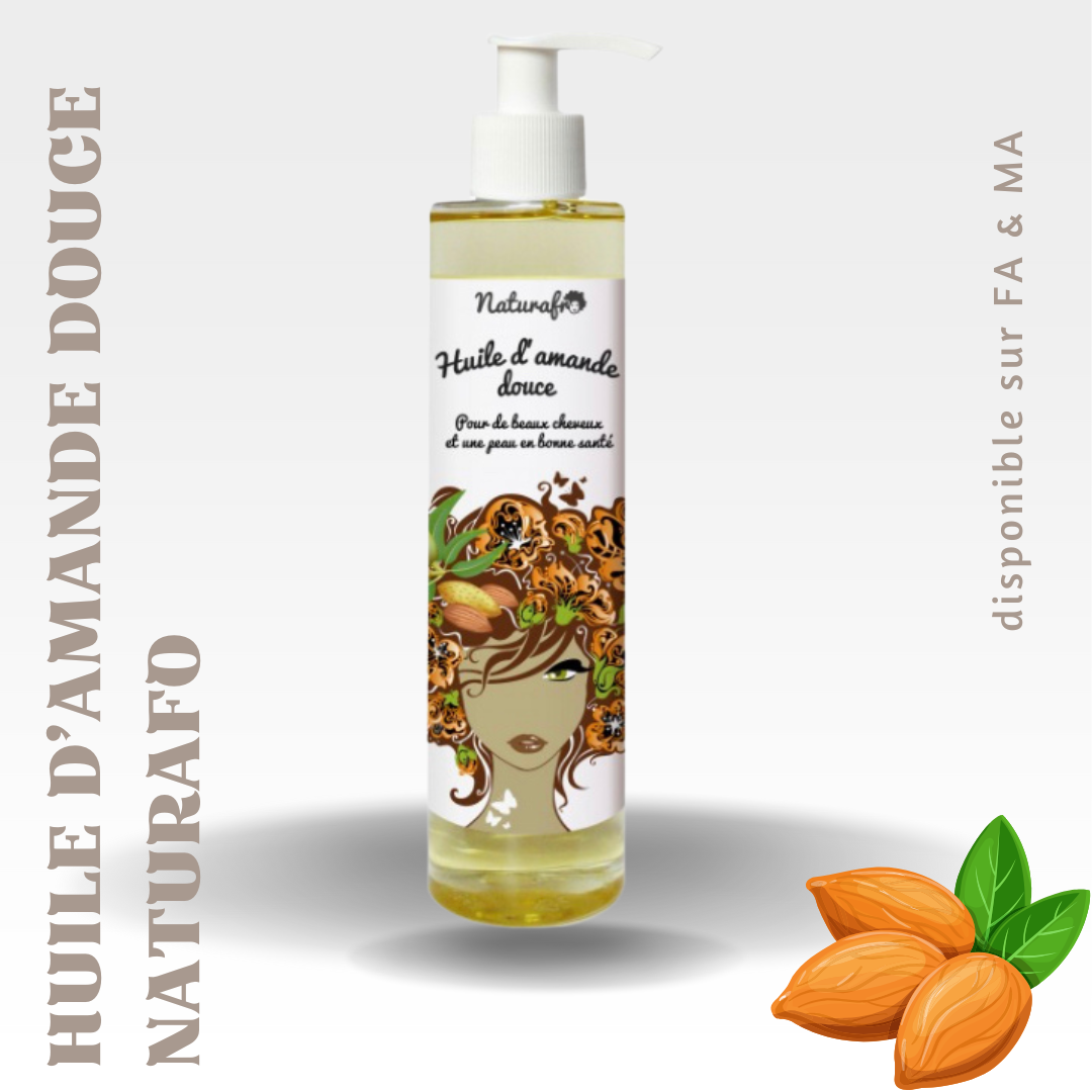 Naturafro huile d'amande douce