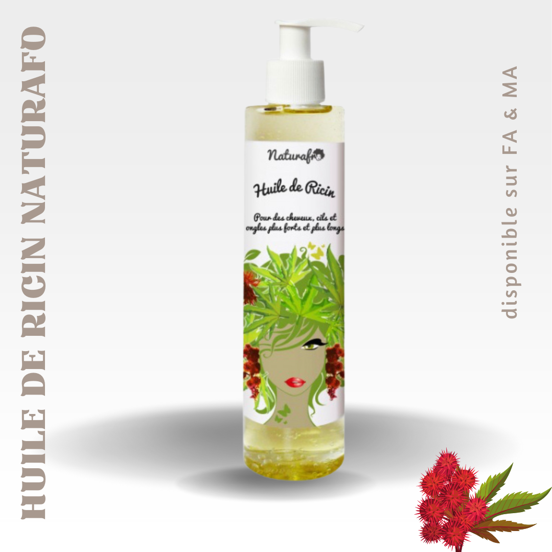 Naturafro huile de ricin