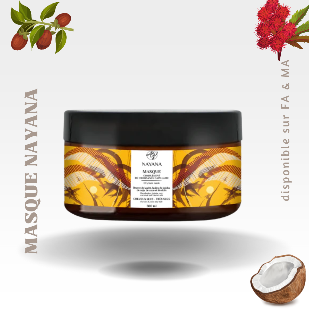 Masque cheveux secs – Nayana