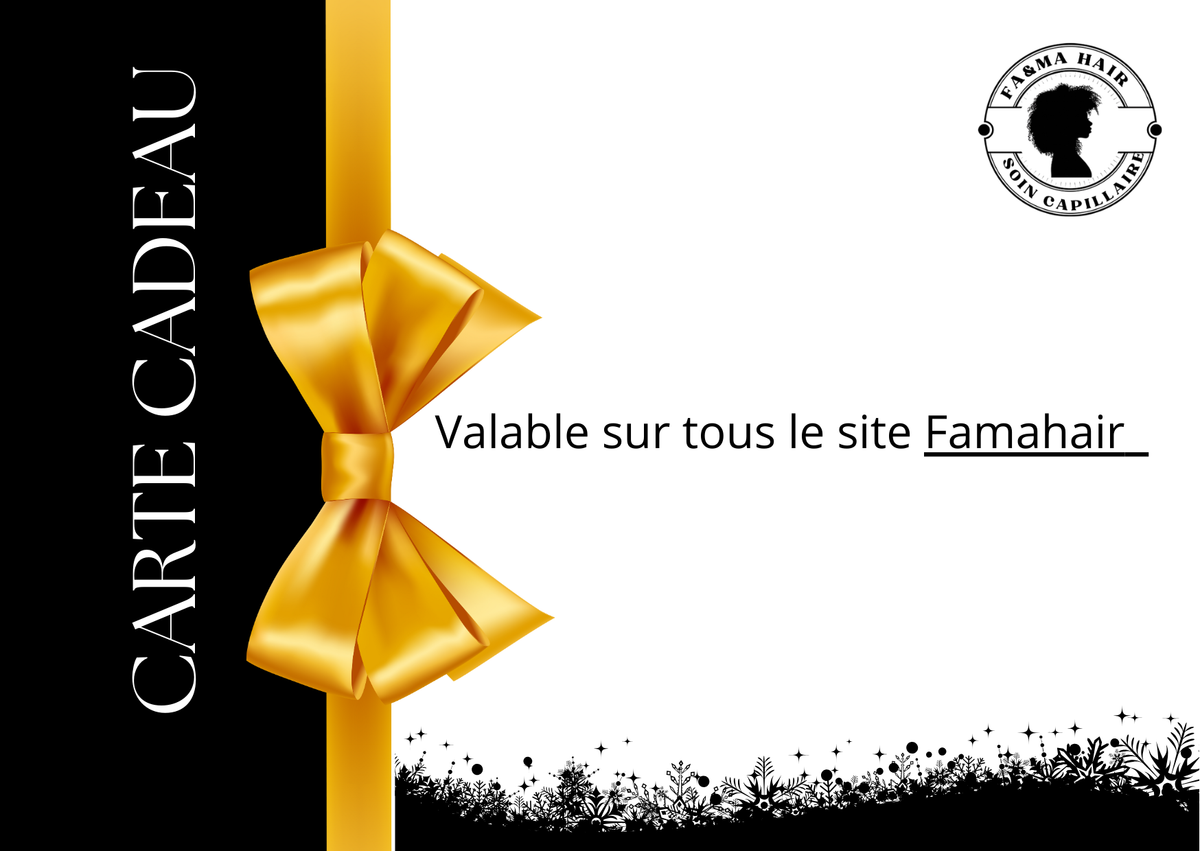 Carte cadeau FA&MA Hair