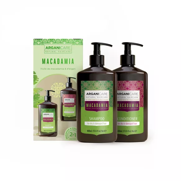 duo cheveux secs macadamia - Aganicare