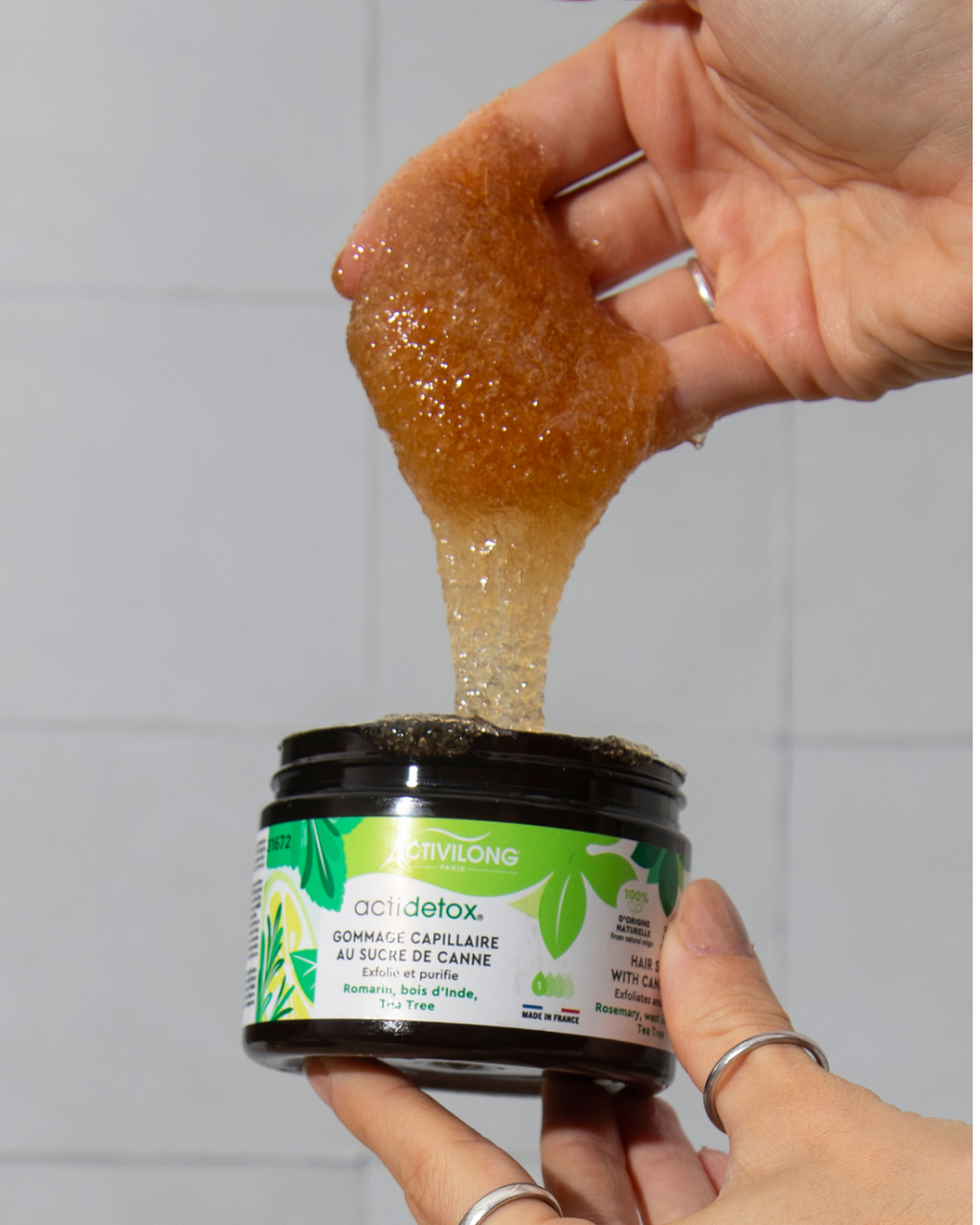 Gommage capillaire au sucre de canne - Actidetox