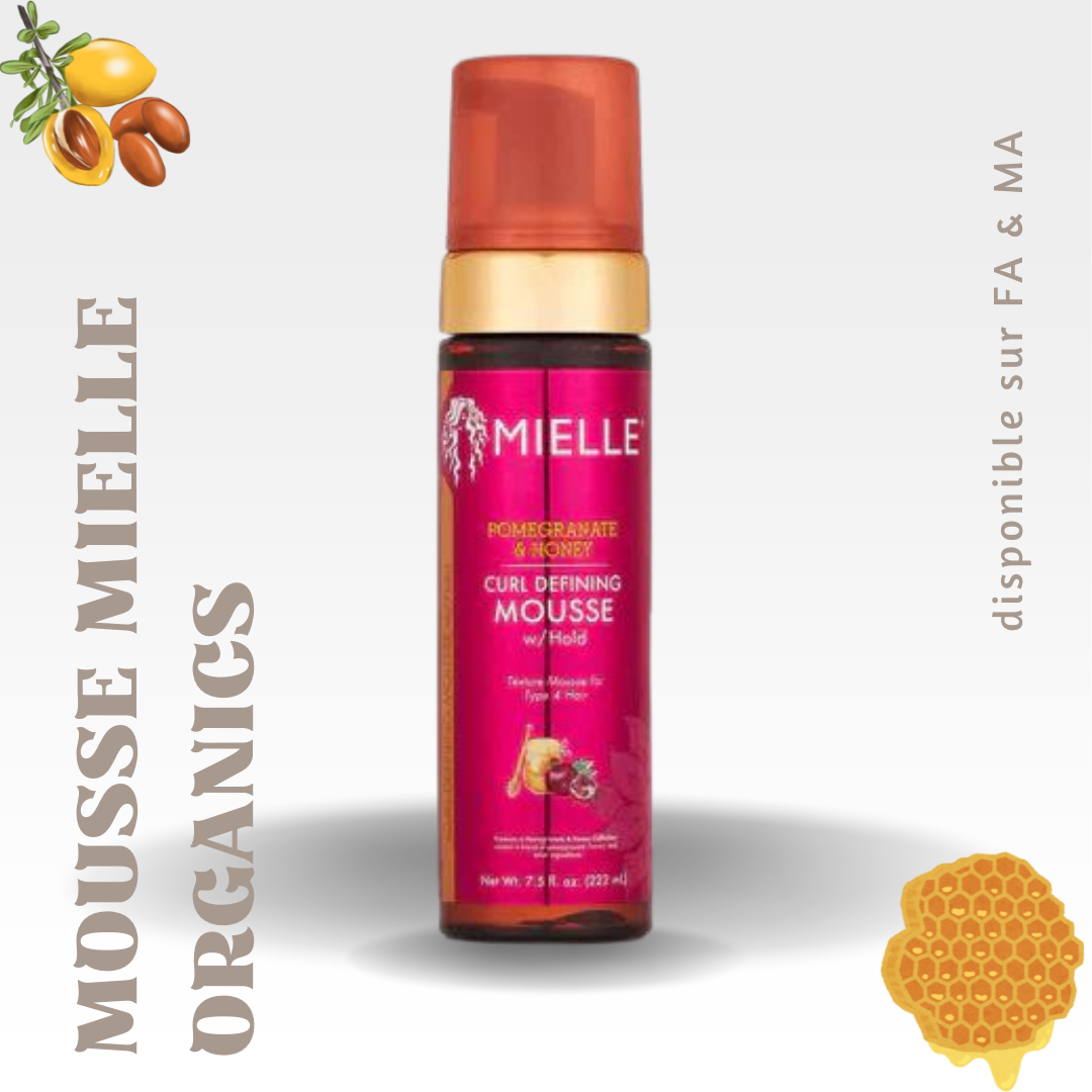 mousse mielle organics 